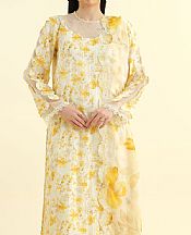Kayseria White/Yellow Lawn Suit- Pakistani Designer Lawn Suits