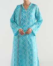 Turquoise Lawn Suit
