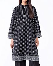 Black Khaddar Kurti