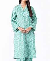 Kayseria Sea Green Khaddar Kurti- Pakistani Winter Clothing
