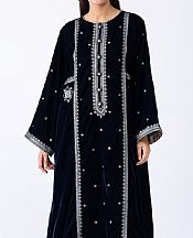 Navy Khaddar Suit (2 Pcs)