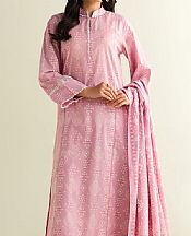 Kayseria Rose Pink Lawn Suit (2 Pcs)- Pakistani Designer Lawn Suits