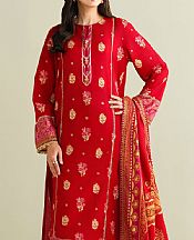 Kayseria Red Lawn Suit- Pakistani Designer Lawn Suits