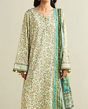 Kayseria Off-white Lawn Suit- Pakistani Designer Lawn Suits