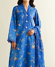 Kayseria Blue Lawn Suit- Pakistani Lawn Dress