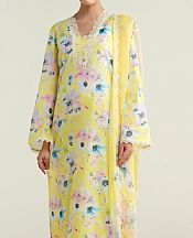 Kayseria Yellow Lawn Suit- Pakistani Lawn Dress