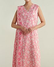 Kayseria White/Pink Lawn Suit (2 Pcs)- Pakistani Designer Lawn Suits