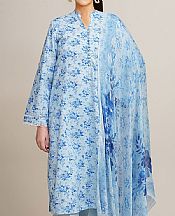 Light Blue Lawn Suit