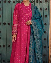 Kayseria Deep Carmine Lawn Suit- Pakistani Lawn Dress