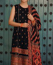 Kayseria Black Lawn Suit- Pakistani Lawn Dress