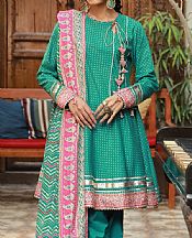 Kayseria Sea Green Lawn Suit- Pakistani Lawn Dress