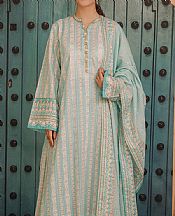 Kayseria Greyish Teal Lawn Suit- Pakistani Lawn Dress
