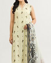 Kayseria Off White Lawn Suit- Pakistani Designer Lawn Suits