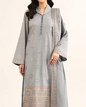 Kayseria Grey Lawn Suit- Pakistani Designer Lawn Suits