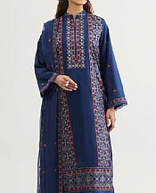 Kayseria Blue Lawn Suit- Pakistani Designer Lawn Suits