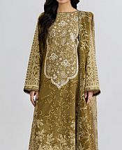 Kayseria Dirt Brown Lawn Suit- Pakistani Designer Lawn Suits