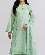 Kayseria Summer Green Lawn Suit- Pakistani Designer Lawn Suits