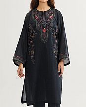 Kayseria Black Lawn Suit (2 pcs)- Pakistani Designer Lawn Suits