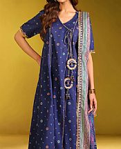 Kayseria Blue Lawn Suit- Pakistani Designer Lawn Suits