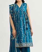 Kayseria Zinc Blue Lawn Suit- Pakistani Lawn Dress