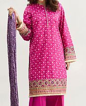 Kayseria Pink Lawn Suit- Pakistani Designer Lawn Suits