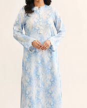 Kayseria Sky Blue Lawn Suit (2 pcs)- Pakistani Designer Lawn Suits
