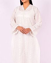Kayseria Off-white Lawn Kurti- Pakistani Lawn Dress