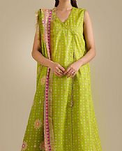 Kayseria Neon Green Lawn Suit- Pakistani Lawn Dress