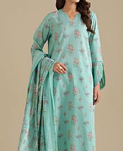 Kayseria Sea Green Lawn Suit- Pakistani Lawn Dress