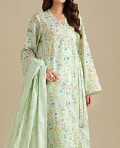 Kayseria Light Green Lawn Suit- Pakistani Designer Lawn Suits
