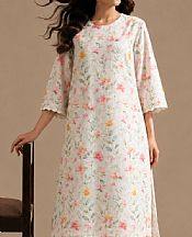 Kayseria Off-white Lawn Suit (2 pcs)- Pakistani Lawn Dress
