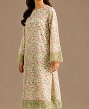 Kayseria Light Green Lawn Suit (2 pcs)- Pakistani Lawn Dress