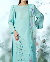 Pale Aqua Lawn Suit