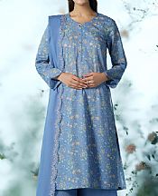 Faded Blue Lawn Suit
