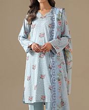 Pale Blue Lawn Suit