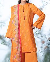 Kayseria Orange Lawn Suit- Pakistani Designer Lawn Suits