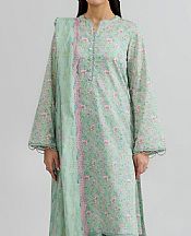 Kayseria Summer Green Lawn Suit- Pakistani Designer Lawn Suits