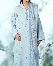 Kayseria Light Blue Lawn Suit- Pakistani Designer Lawn Suits