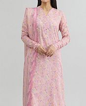 Kayseria Cavern Pink Lawn Suit- Pakistani Designer Lawn Suits