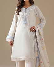 Kayseria Off White Lawn Suit- Pakistani Lawn Dress