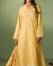 Kayseria Sand Gold Lawn Suit- Pakistani Designer Lawn Suits