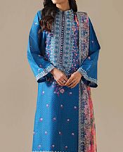Kayseria Blue Lawn Suit- Pakistani Designer Lawn Suits