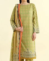 Olive Lawn Suit