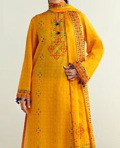 Mustard Lawn Suit