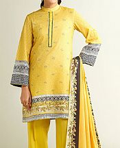 Yellow Lawn Suit