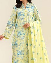 Kayseria Yellow Lawn Suit- Pakistani Lawn Dress