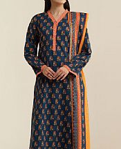 Kayseria Blue Lawn Suit- Pakistani Designer Lawn Suits
