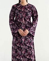 Kayseria Black Lawn Suit (2 Pcs)- Pakistani Lawn Dress