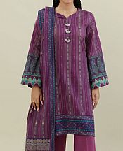Kayseria Plum Khaddar Suit- Pakistani Winter Clothing