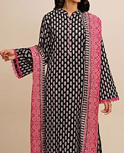 Kayseria Black Khaddar Suit- Pakistani Winter Dress